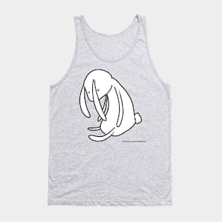 Sad Bunny Tank Top